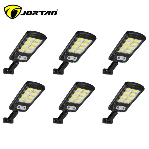 3+3 GRATUIT Lampa Solară Jortan cu 8 Celule – Iluminat Autonom cu Senzor de Mișcare