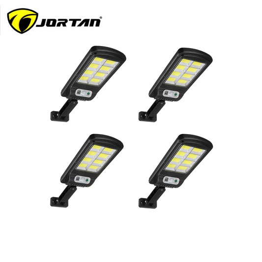 2+2 GRATUIT Lampa Solară Jortan cu 8 Celule – Iluminat Autonom cu Senzor de Mișcare