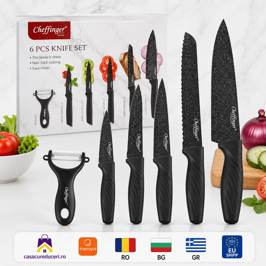 1 + 1 Set cutite 6 piese Calitate Superiora