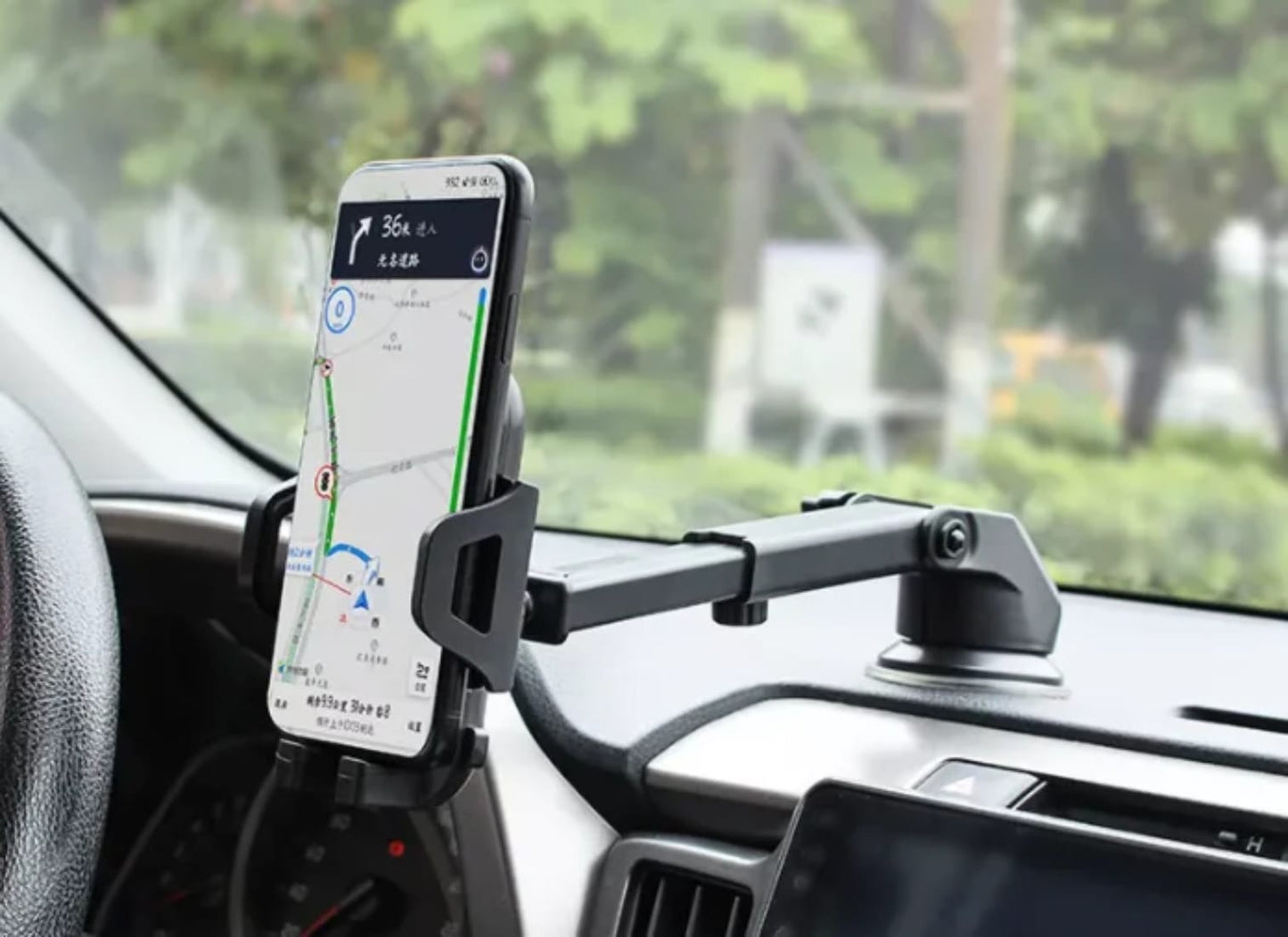 OFERTA 1+1 Suport Telefon Telescopic Cu Ventuza 360